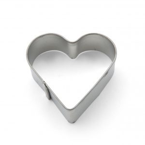 Medium heart cookie cutter