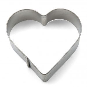Large heart cookie cutter