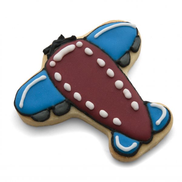 Aeroplane cookie cutter