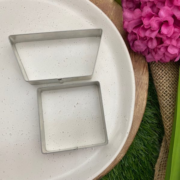 3D easter basket cookie cutter