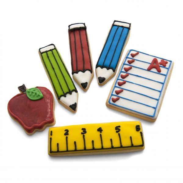 Teacher cookie cutter set