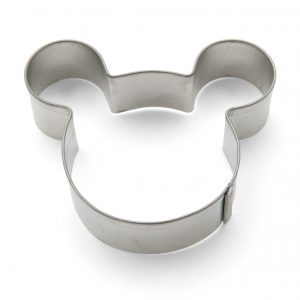 Mickey face cookie cutter