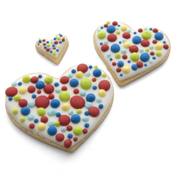 Set of 3 Heart cookie cutters