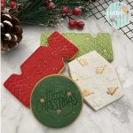 merry christmas with stars