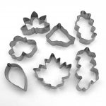 SS482 Cookie Cutter Leaves Set 0f 7 SS 2
