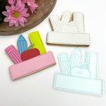 Stationery Teacher Pencil, Ruler, Apple Banner Handmade