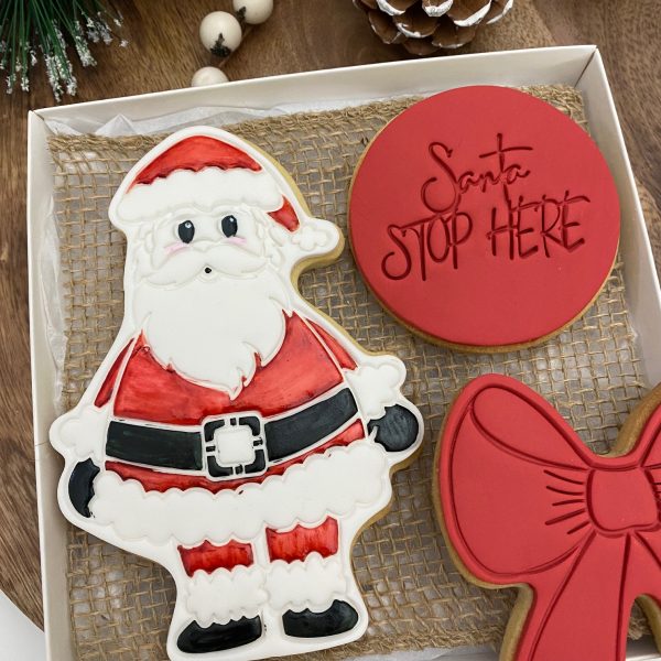 standing santa