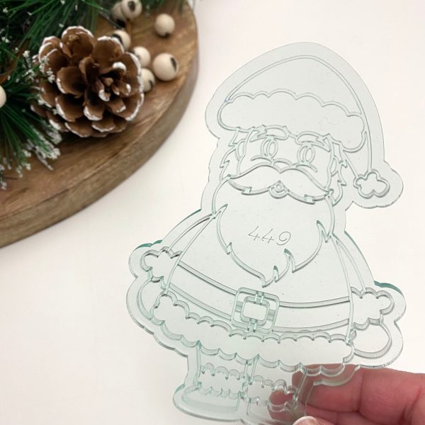 standing santa